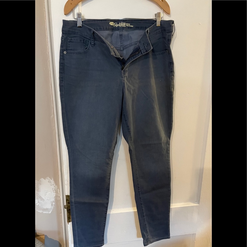 Old Navy Rockstar Mid-Rise Slate